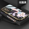 Casing for Vivo V15 Vivo 1819 Phone case new design stellalou electroplating soft shell straight edge non-slip dirt-resistant with free lanyard. 