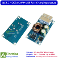 6-32V to 5V QC2.0 / QC3.0 24W USB Fast Quick Charger Module, DC-DC Step-Down Converter for Apple, Huawei FCP, Samsung AFC & DIY Electronics by Electrica. 