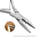 Hair Extension Pliers – Professional Micro Ring Bead Remover Tool for Nano & I-Tip Extensions – Stainless Steel Clamping Plier with Grip Handle for Salon & Home Use (1pc). 