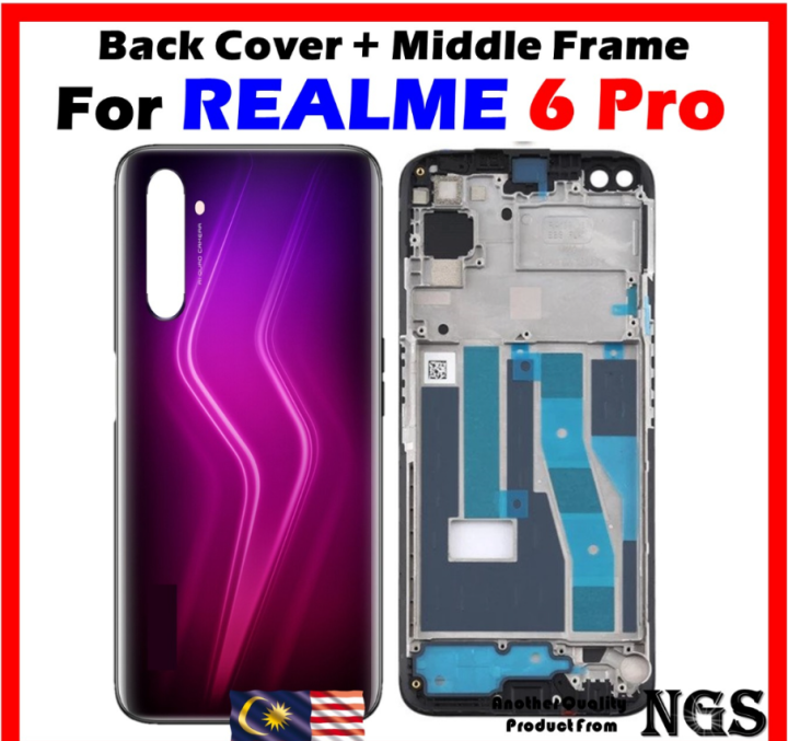 Realme 6 Pro Complete Housing Replacement Or Complete Body / Full Housing For Realme 6 Pro