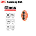 Samsung Galaxy C55 Ceramic Matte Tempered Glass Samsung A55 A35 M55 A25 A15 A05 A05S Screen Protector 3 in 1 Camera Lens Protector. 