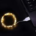 led small string lights usb copper wire string lights wholesale led light string birthday gift flower bouquet decoration charging treasure colored lights. 