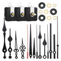 DIY Clock Hands,3 High Torque Long Shaft Quartz Clock Movement Mechanism Motor 5 Sets Kit Hands Replacement Accessories. 