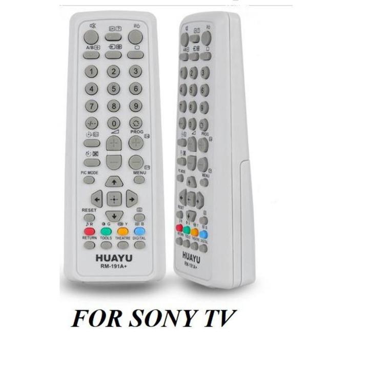 Amazon.co.jp: RM-191A-1 TV Remote Control for Sony TV RM