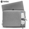 Tomtoc Versatile A13 360 Protective Laptop Sleeve for 12" MacBookk, 10.9"-11" IPadd | Gray. 