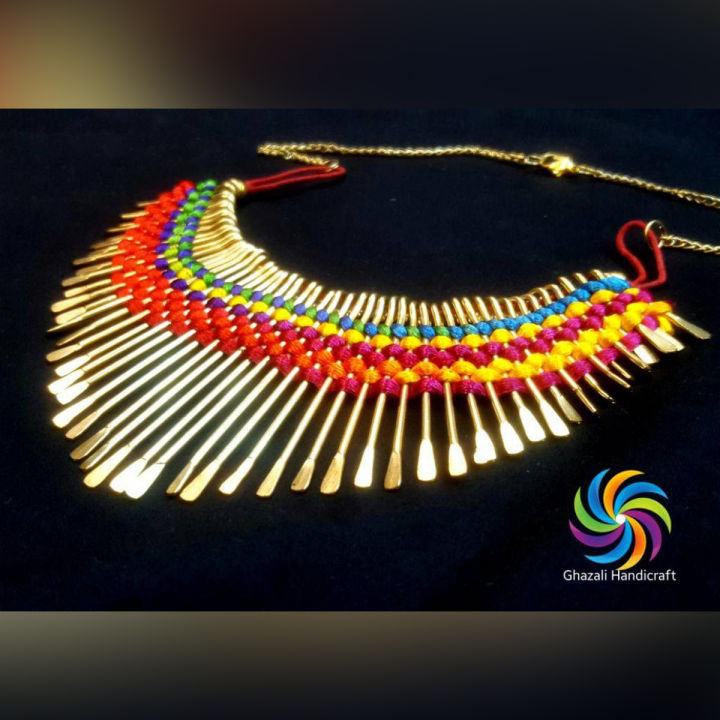Egyptian Antique Style Handmade 100% Brass Necklace. Antique Jewellery . Pakistani souvenirs .Unbeatable Lowest price