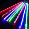 Multi-Color Rain Meteor Shower Led Lights Waterproof Tubes Snowfall String Garden Christmas light decorating. 