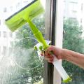 【HOT】 Window Glass Cleaning Scrubber Long Hand Cleaner Brush For Washing Windows Plastic Spray Water Household Multifunctional. 