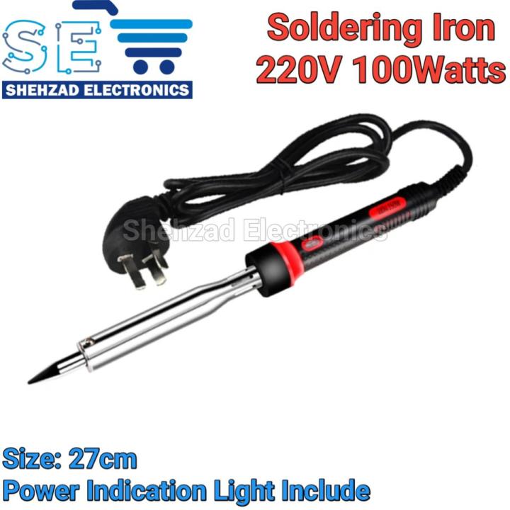 100W Soldering Iron 100 Watts With Indication Light Solder Iron 220V AC
