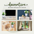 Self-absorbent Plant Pot High-transparent Base Double-layered Cotton Rope Absorbing Pot. 