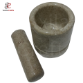 Taxila Crafts Easy to Clean Beautiful teakwood   Mini Marble Imam Dasta Kharal Kundi – Elaichi aur Tablet Crusher & Herb Grinder. 