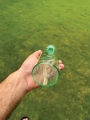 Echou Unique Glass Water Bottle Stylish Glass Bottle for Fitness Fridge Bottle. 