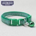 Green forest Pet Necklace Fine Workmanship Bells Small Pet Dog Cat Safety Belt. 