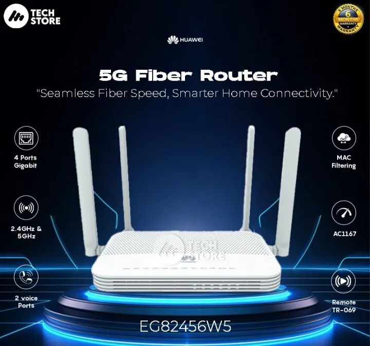 Gpon Huawei Router Interface Gpon, Router | Huawei Dual-Band EG8245W5-6T Fiber Gpon Router Box Open ...