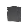 Subject Dividers Eco-friendly 6-ring Folder Index Separators. 