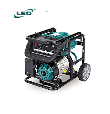LEO KB3000E , 3.5 KVA / 2800 WATT  PETROL & NG GENERATOR WITH 196cc / 6.5 HP 4 STROKE HIGHLY EFFICIENT ENGINE , EURPEON STANDARD