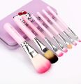 Get the Hello Kitty Professional Makeup Brushes Set - 07 Pcs With Box in Pink Color!. 