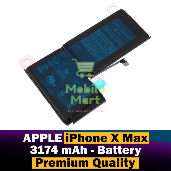 Apple iPhone X Max Battery Replacement Premium Quality 3174mah
