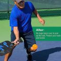 Soft Silicone Pickleball Balls Retriever Picker Without Bending Over Easy Attaches Pickleball Paddle Upper Pickleball Paddles Accessories Ball Picker Fits All Standard Pickleball. 