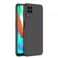 Oppo A54 4G Soft Silicon Matte Black Back Cover Case Airbag Antishock With Camera Protection Bump. 