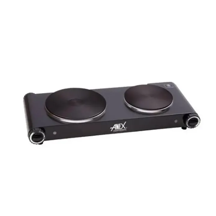 Anex%20AG-2062%20-%20Deluxe%20Hot%20Plate%20Double%20-%20Black%20-%20Image%202