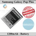 Samsung Galaxy Pop Plus Battery EB494353VU Replacement Premium Quality 1200mAh For Samsung Galaxy Pop Plus. 