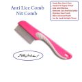 Anti Lice Hair Comb Short TeethWith Soft Grip Handle (Multicolor) Kanghi Kangi Plastic, Antilice Comb, Nit Comb, Nit Combs, Anti Lice Comb Plastic, Head Lice Remover, Louse Brush Removes Nits, Head Lice And Eggs Removal, Lice Cleaner, Lice   Cleaning. 