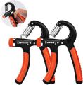 HA Adjustable Hand Grip Power Exerciser Forearm Wrist Strengthener Gripper R-Shape Adjustable 5-60kg. 