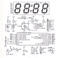 Colorful Digital Clock Kit Colorful RGB Digital Alarm Clock Microcontroller Circuit Board Welding DIY Production. 