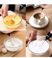 Electric Rechargeable Coffee Beater Milk Frothers Drink Whisk Mixer Egg Beater Foamer kichan items. 