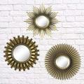 Multiple Finishes Mirror 3-Piece Set in Gold Color by Better Homes & Gardens. 