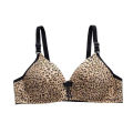Cheetah Print Padded Push-Up Bra - Soft Foam, Sizes 32-38. 
