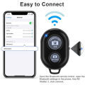 Pack Of 3 Easy Pair Mini Selfie Bluetooth Remote Shutter For All Smart Phones. 