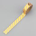 Stripes Gold Foil Pink Washi Tape. 