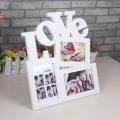 Durable Picture Frames Lovely Hollow Love Wooden Family Photo Picture Frameoriginal Wood Color Base Art Home Decor Frame Wall. 