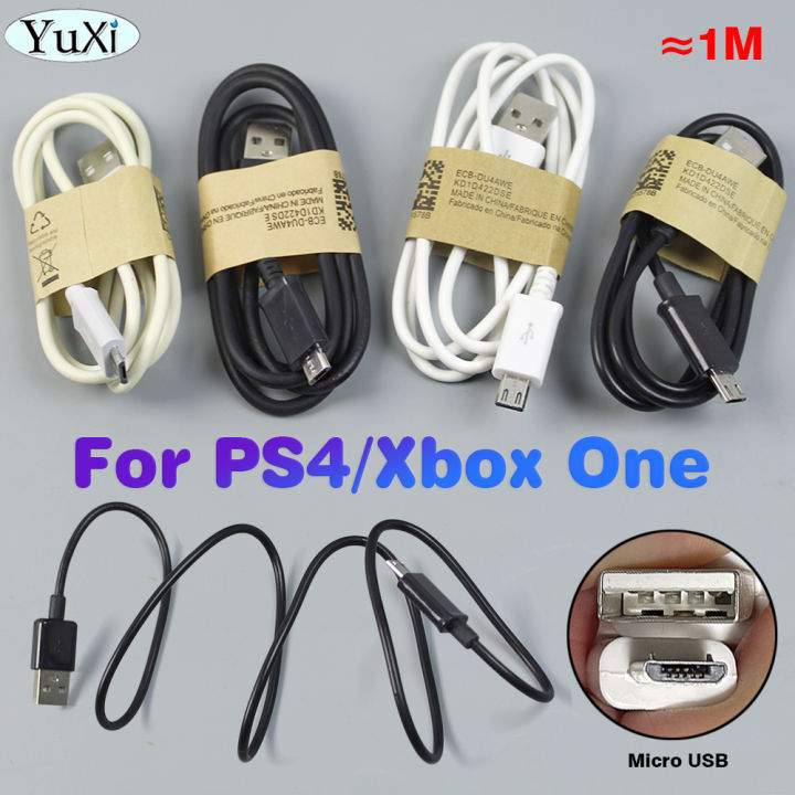 1 piece Charging Data Cable For Xbox One/PS4 Micro USB Extension Cable Game Controller Power Cord For Mobile Phone Data Cable