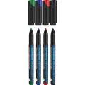 Schneider Maxx 222F - 0.7mm Fine Tip - Permanent Universal Marker (Made in Germany) Quick Drying - Light & Water Resistant - Low Odor - Writes on Multiple Surfaces - OHP Marker - Permanent Marker. 