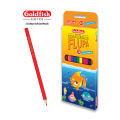 Goldfish Flupa 12 Colour Full Size Pencils Cardboard Packet (01 Pack). 
