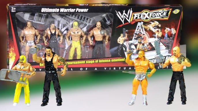 Flex%20Force%20WWE%20Set%20of%204%20Wrestling%20Action%20Figures%20Models%20Toy%20for%20Kids%20-%20Image%203