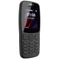 Nokia 106 (2018) - 1.8" inch Display - 4MB Storage - Dual Sim - (Dark Grey). 