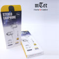 mTec Earphones D21 Stereo Handsfree with Mic. 