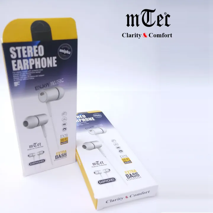 mTec%20Earphones%20D21%20Stereo%20Handsfree%20with%20Mic%20-%20Image%202