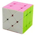 PinShang Fangge Fisher Cube 3x3x3 Speed Puzzles Magic Cube. 