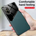 For Realme C67 4G Full Pack Shockproof Phone Back Cover for Realmy c67 RMX3890 Magnetic Skin Texture Protective Case Solid Color Case. 