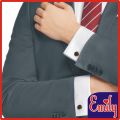 Fashion Cufflink Studs for Coats and Shirts in Box Pack 1 PAIR (DESIGN VARIATION POSSIBLE). 