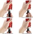 7 in 1 Impact Screwdriver Set, Manual Reversible Impact Screw Driver Kit Heavy Duty Multi-functional Steel Impact Screwdriver Bit Set with Case. 