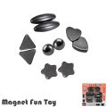 10 Pcs - Buzzing Magnet Set Toy - Fun Magic Prank Creative Brain Magnetic Toys For Kids Boys Girls. 