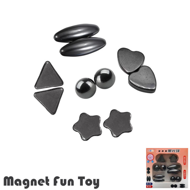 10 Pcs - Buzzing Magnet Set Toy - Fun Magic Prank Creative Brain Magnetic Toys For Kids Boys Girls