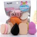Keli Beauty Blender Makeup Sponge Set, Makeup Sponge Beauty Blender Puff Set of 6 Powder Puff- (Color May Vary). 