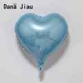 Heart Shaped Foil Balloon - Available in 10 Colors , 18 inches for Wedding, Anniversary , Engagement or Birthday Parties. 